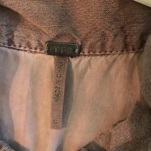 Yfb Clothing Linette Linen-blend Jumpsuit in Teak - Picture 5 of 8